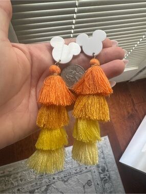 Mickey Fall Tassel Earrings